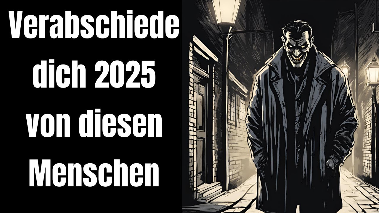 Verabschiede dich 2025 endlich von Menschen, die dir nicht guttun!