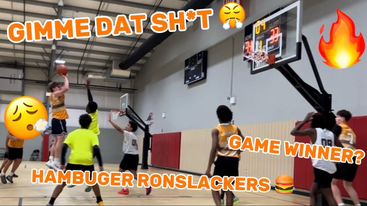 HAMBURGER RONSLACKERS 🍔 GAME WINNER 🥳 HR GOES TOE TO TOE WITH INTERCESSION!!! GIMMIE DAT SH*T!!!! 🤩😤