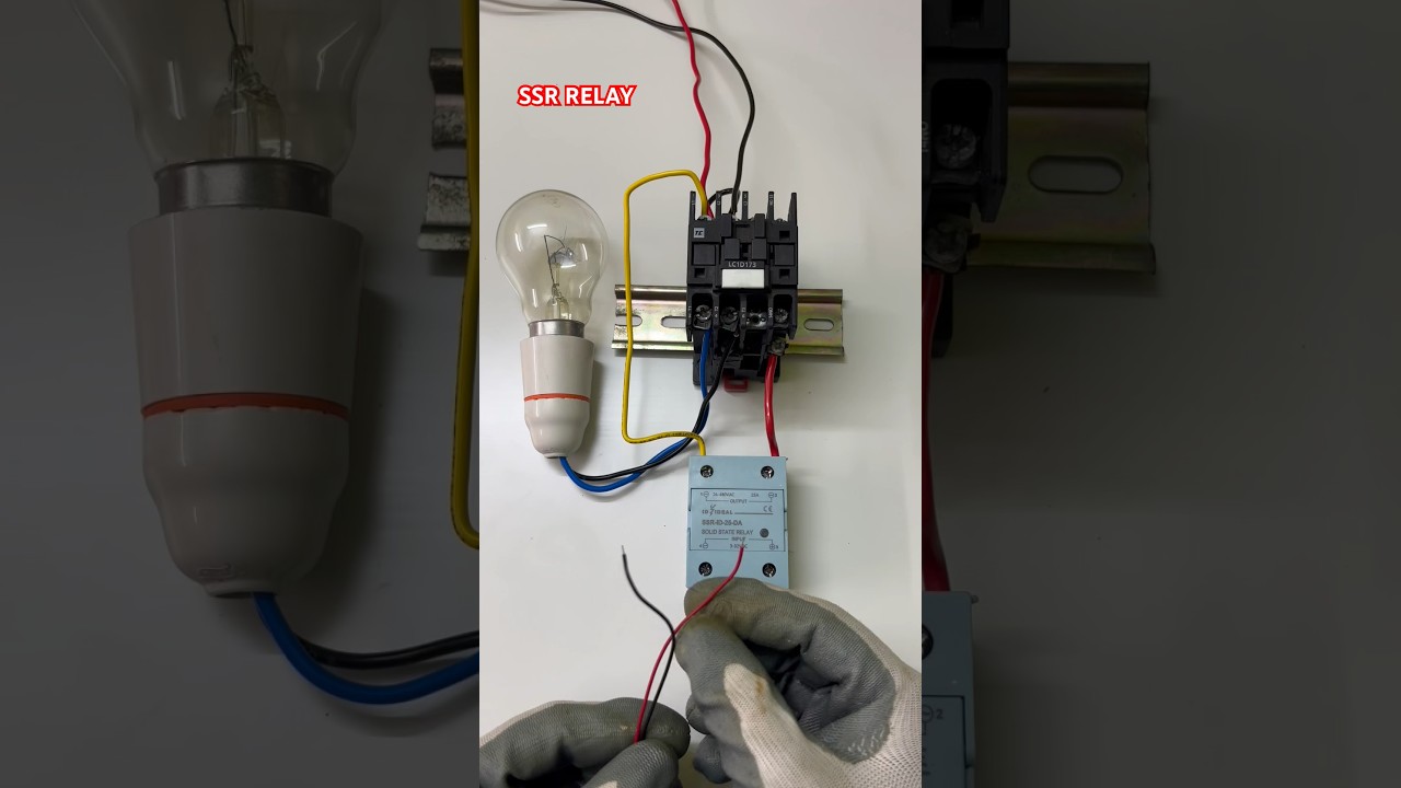 How to work SSR Relay { solid state relay} # electric