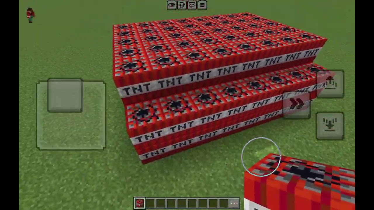 Minecraft TNT patlatıyorum o sırada sizden abone Like bekliyorum