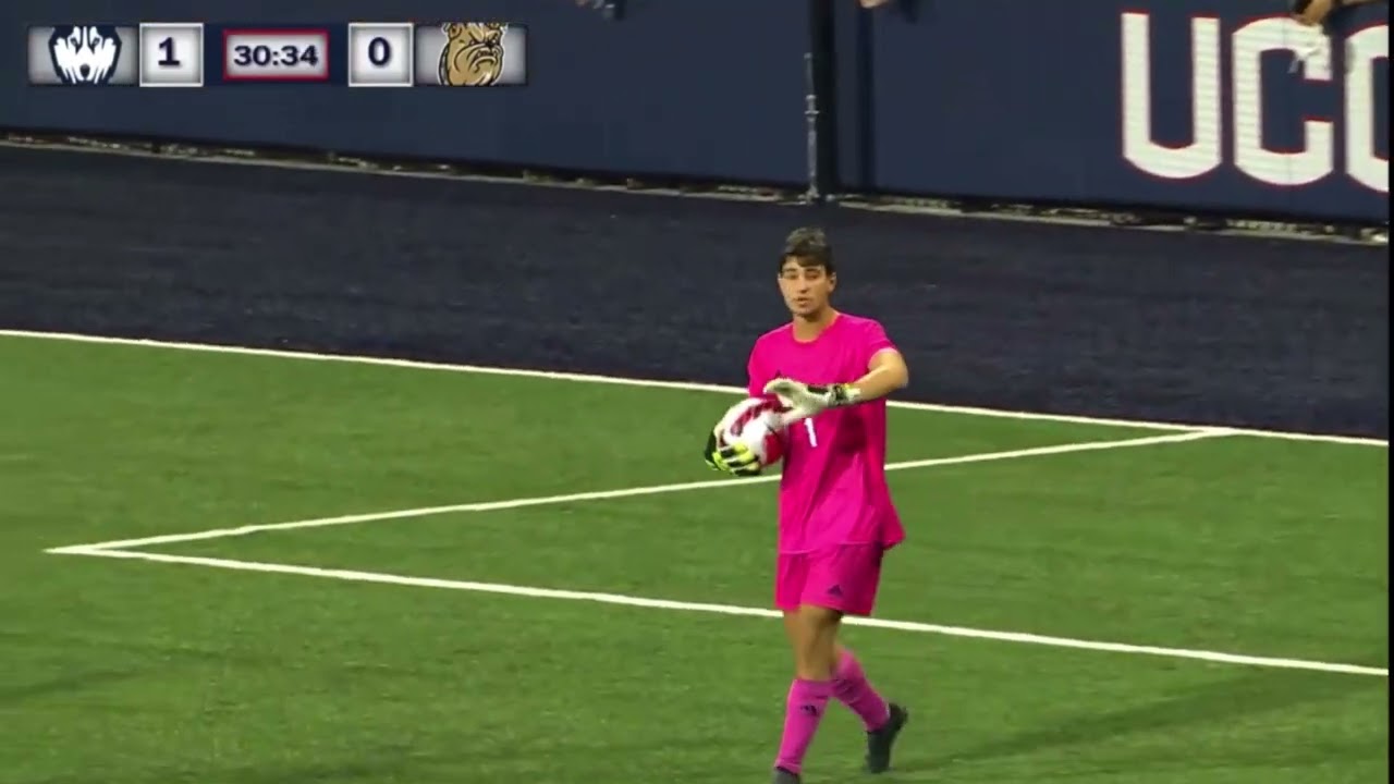 Luca Marinelli Freshman Year Bryant Mens Soccer Goalkeeper Highlights