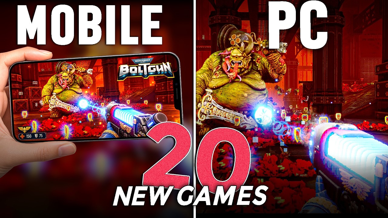 10 New PC & Console Games Ported to Android & iOS (AND MORE!)