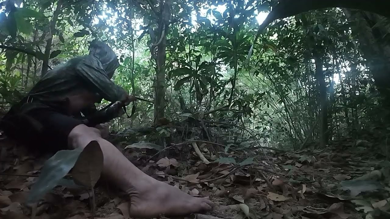 ลุยป่าคนเดียวได้อาหารอีกแล้ว