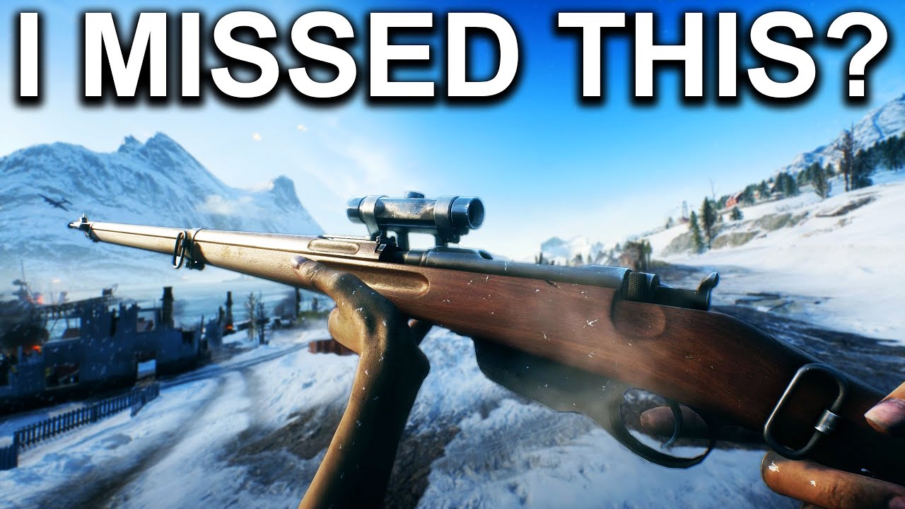 Battlefield 5 sniping for the FIRST TIME...