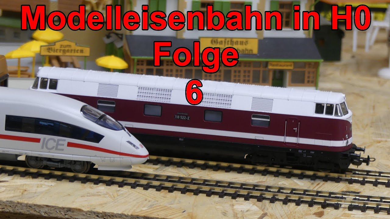 6.Modelleisenbahn H0 im Bau  die ersten Gleise  [Modelleisenbahn,Modellbahn,Spur H0, Bau]