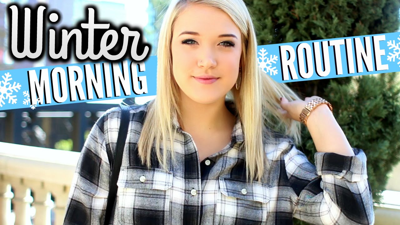 Winter Morning Routine 2015! | Cicily Boone