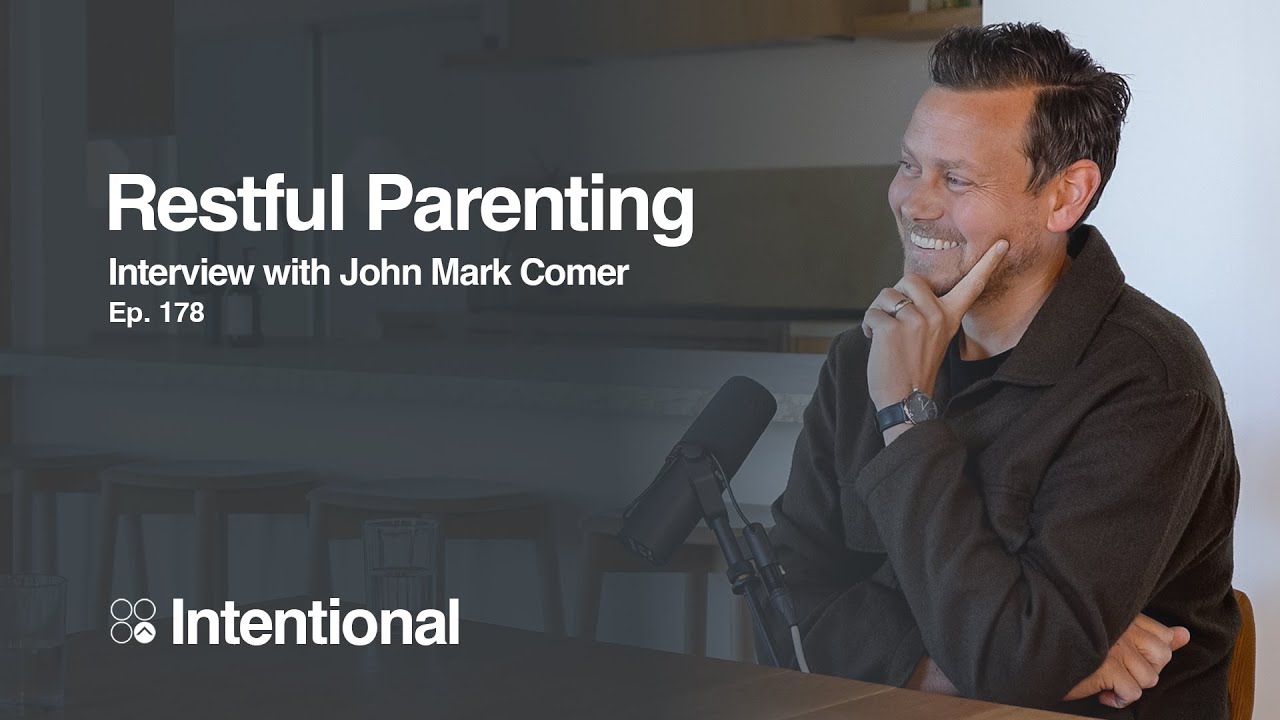 No Accidental Saints, De-Formation, a Joy Deficit with Exhaustion (John Mark Comer)