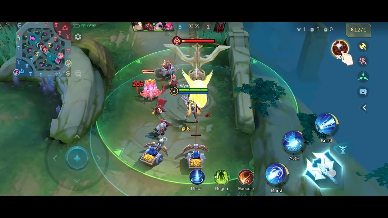 Moba legend 5 v5