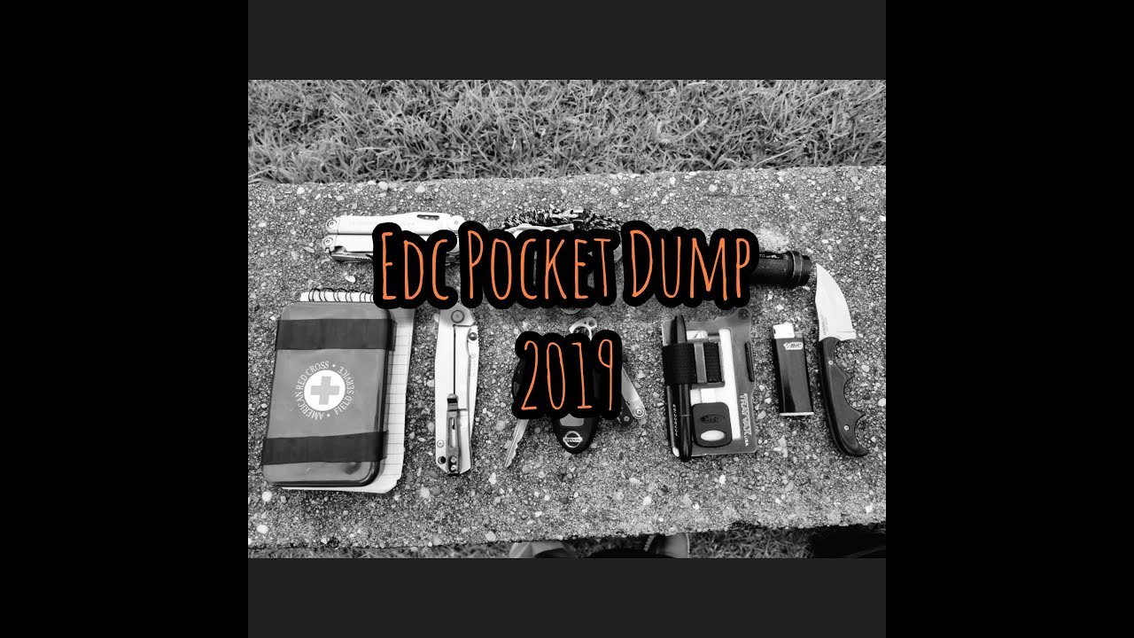 EDC Pocket Dump - 2019!