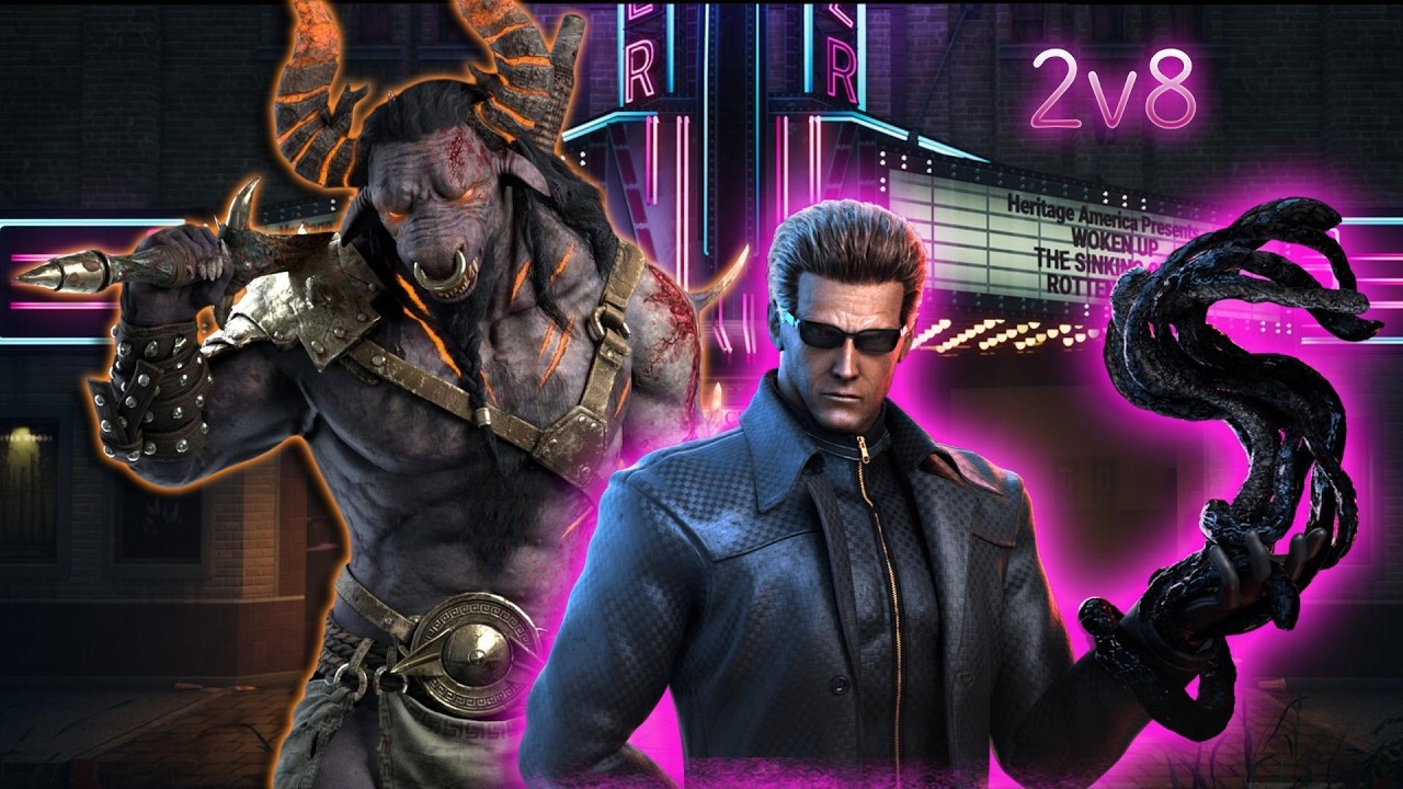 Oni and Wesker 2v8 match