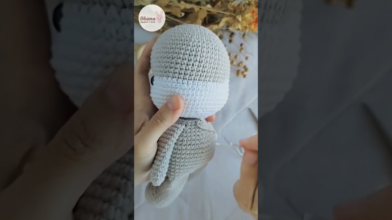 Cómo coser la cabeza al cuerpo de tu amigurumi - Mi método favorito!