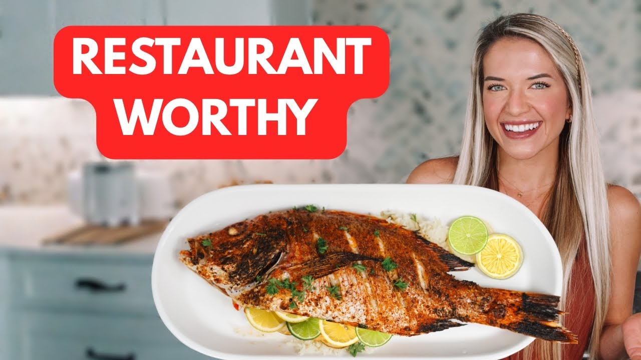 Stuffed Red Snapper That Melts in Your Mouth
