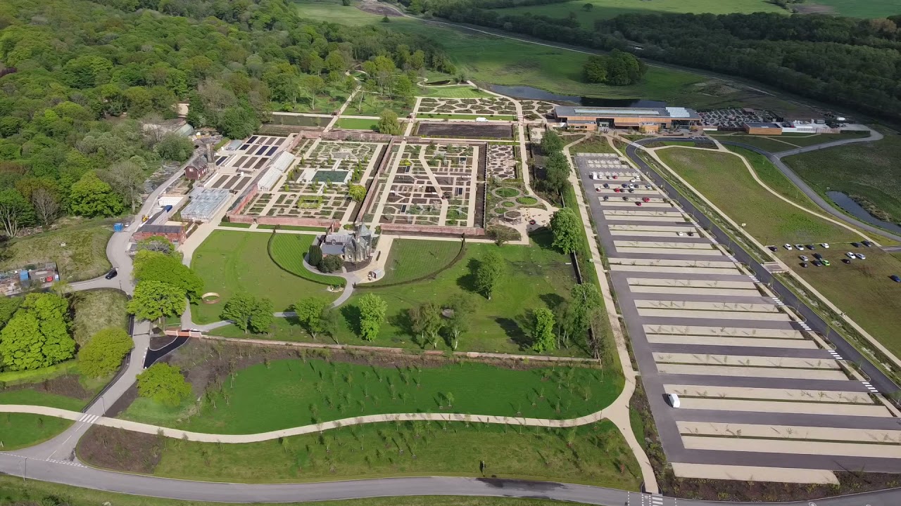 Aerial Tour of RHS Garden Bridgewater - Salford - Open 18th May 2021