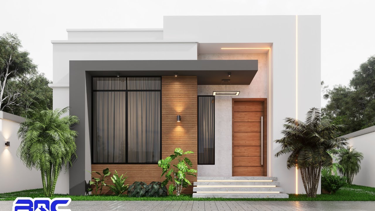 Modern three bedroom house design