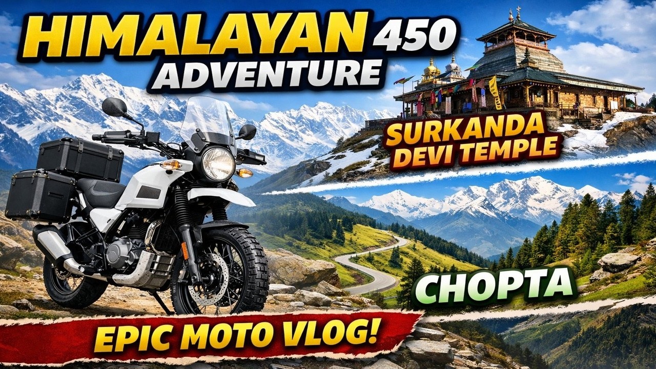 Ultimate Uttarakhand Moto Adventure on Himalayan 450 | Gurgaon To Surkanda Devi | EP - 01 |