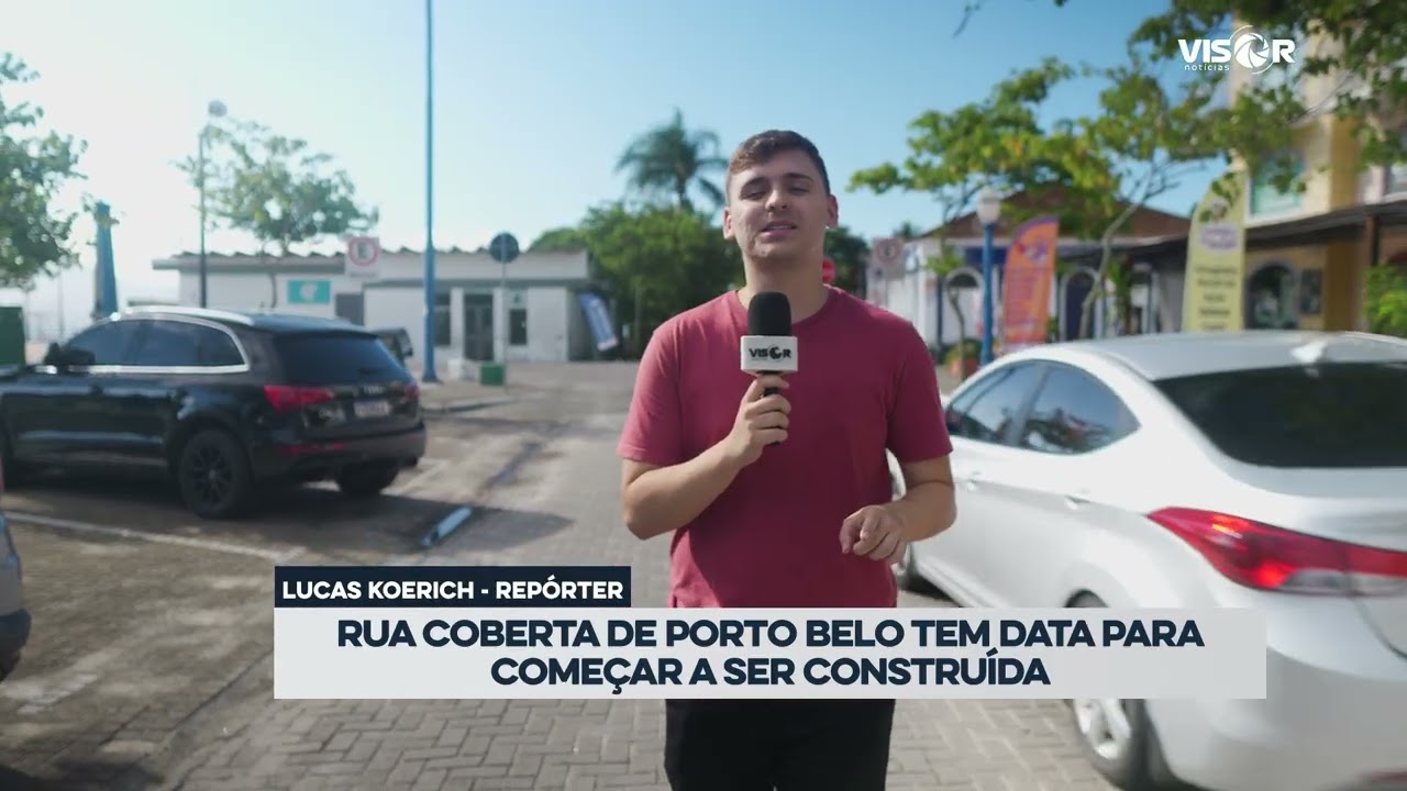Rua Coberta de Porto Belo tem data para começar a ser construída