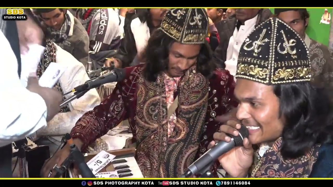 10 URS HUZUR ATAA E KHWAJA SARKAR QSA qawwali program Farshi qawwali Dargah sharif Sultanpur kota 