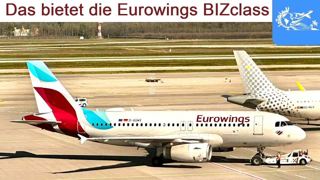Eurowings A319 (Business)| Low-Cost Luxus? Das bietet die BIZclass...  |JANNIK´S REISEWELT(94)