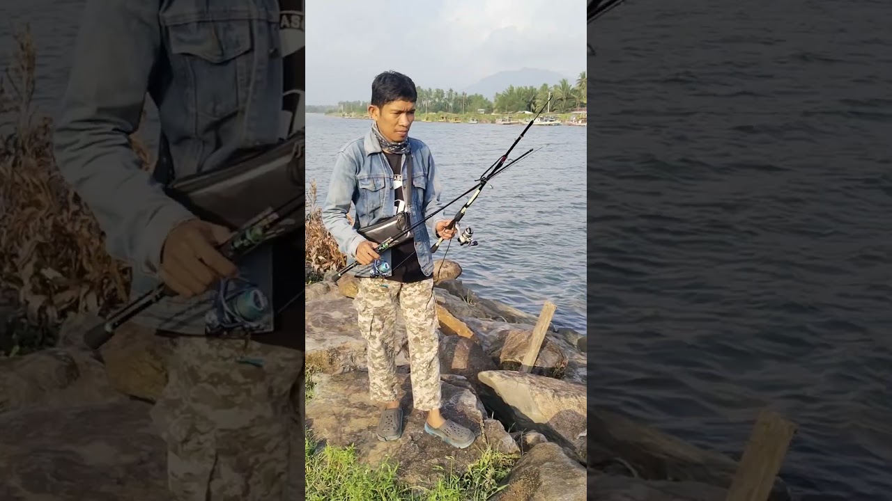Spot casting terbaik di padang (part 1) #mancing #fishing #viral #kakapmerah #casting #spotmancing