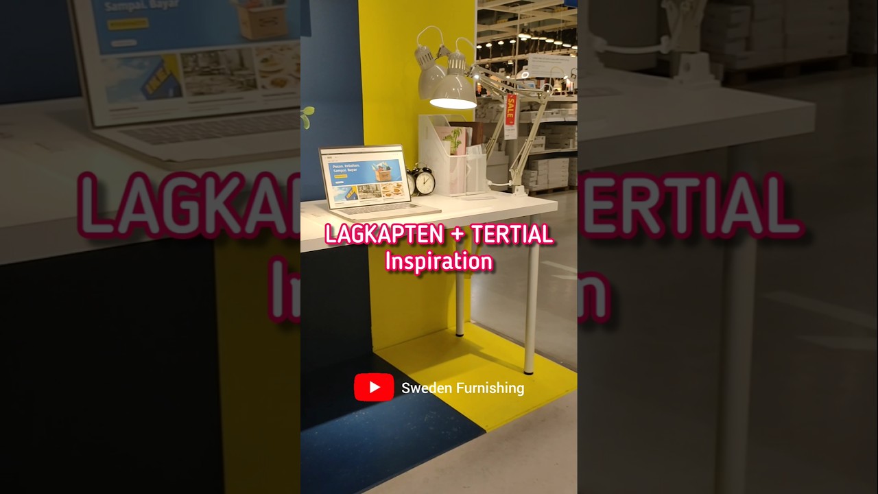 Ikea Lagkapten and Tertial lamp