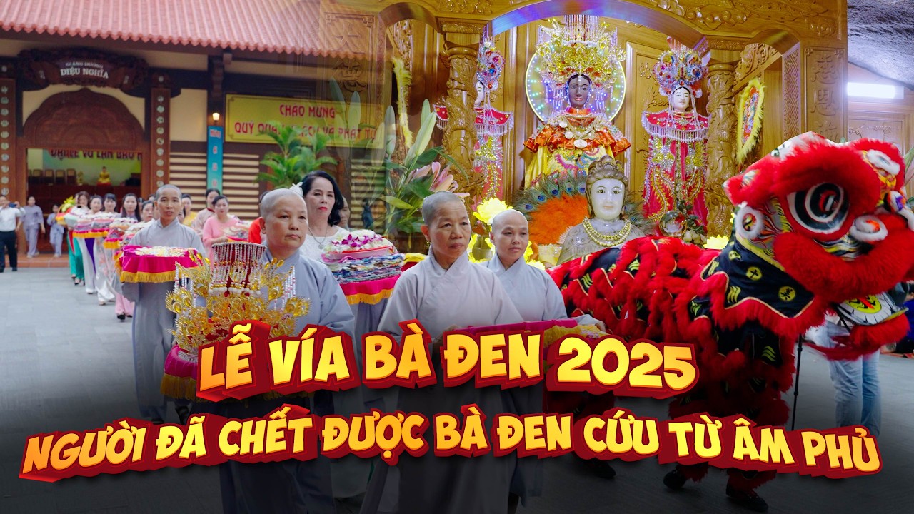 Lễ vía Bà Đen 2025, người phụ nữ đã chết được Bà Đen cứu sống từ âm phủ, độc lạ chợ lá Núi Bà Đen