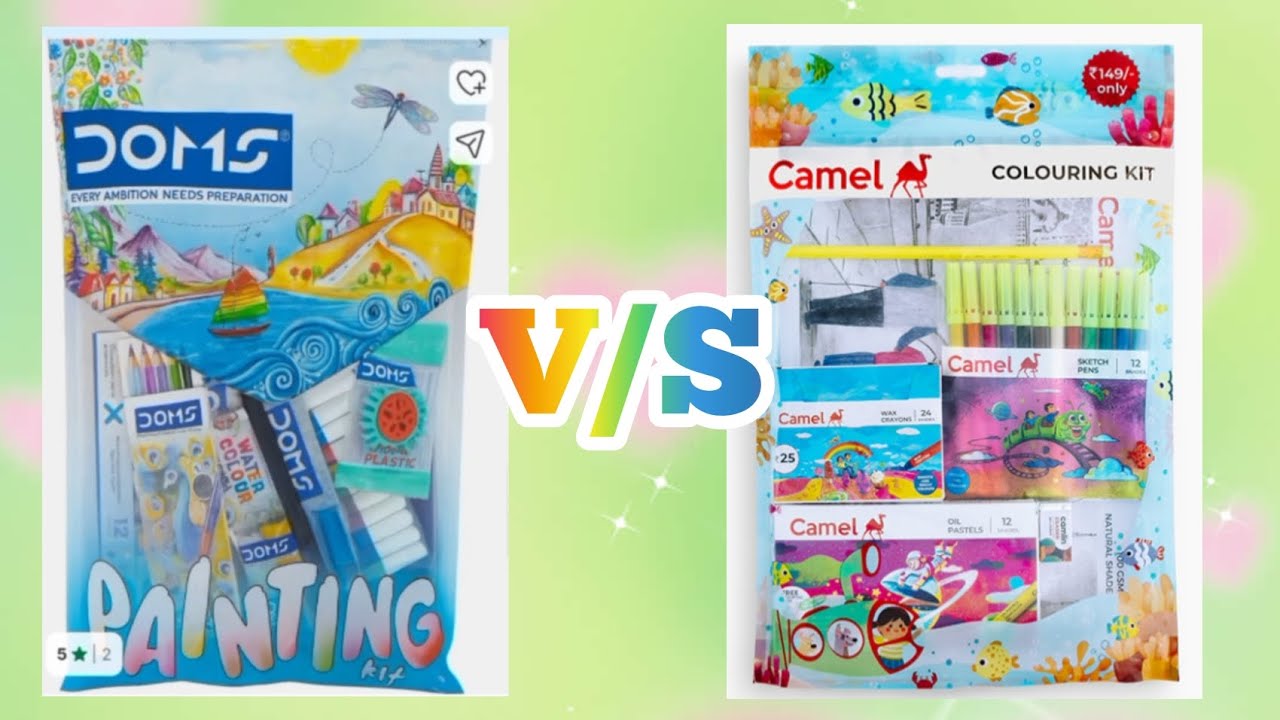 Doms colour kit💙 VS camel color🤎
