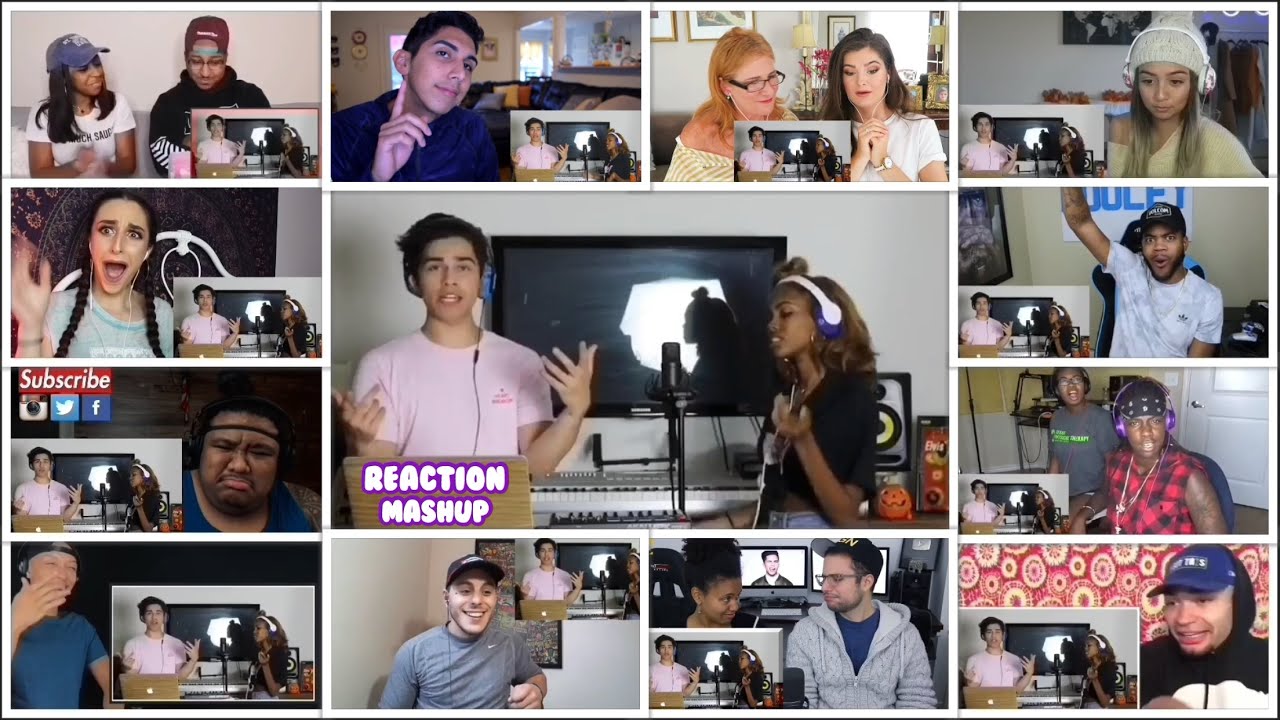 Havana, Mi Gente, & Hips Don’t Lie I Alex Aiono & Diamond White Reaction Mashup
