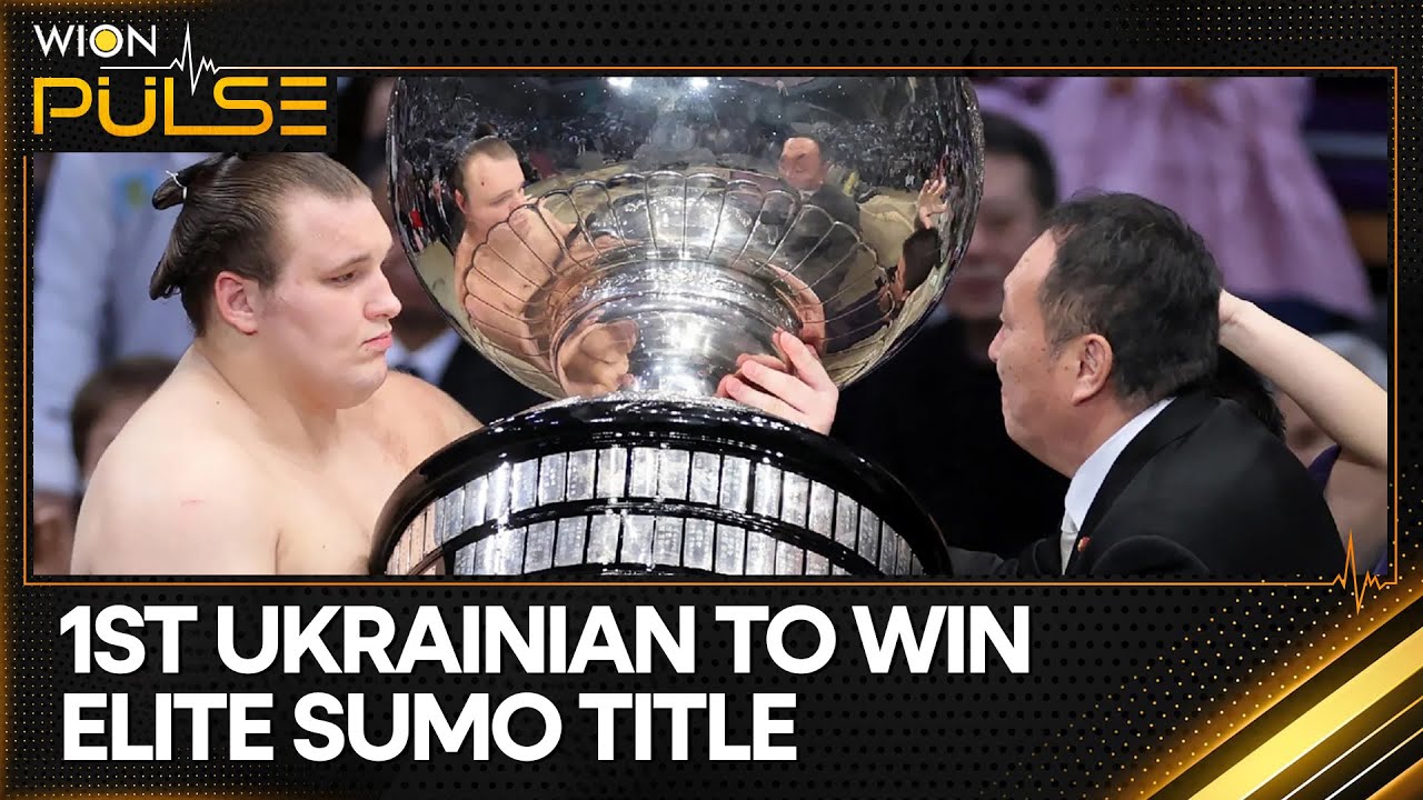 War Refugee Aonishiki Becomes First Ukrainian to Win Top Sumo Championship | WION Pulse
