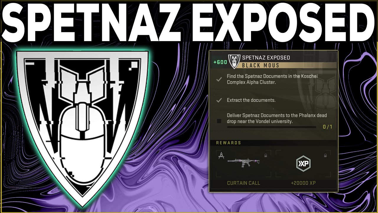 DMZ SPETNAZ EXPOSED GUIDE - Spetnaz Document Location, Phalanx Dead Drop Location Vondel University