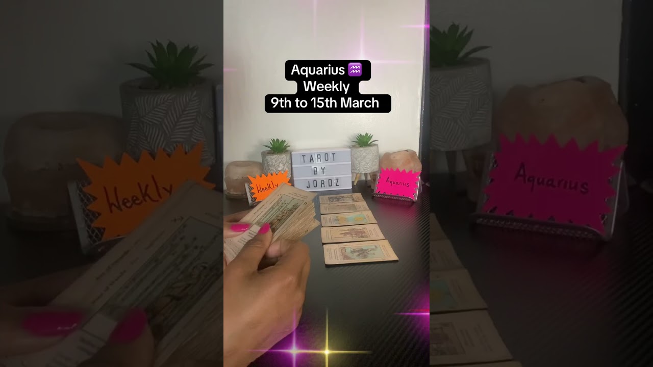 Aquarius ♒️ Nothing going on but the rent! 💰Weekly read 9th to 15th March #aquarius #weekly 