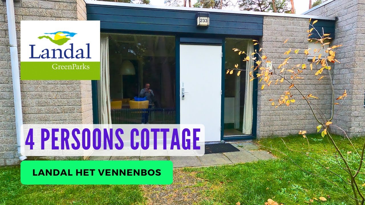 Rondleiding door een 4 persoons huisje op Landal Het Vennenbos