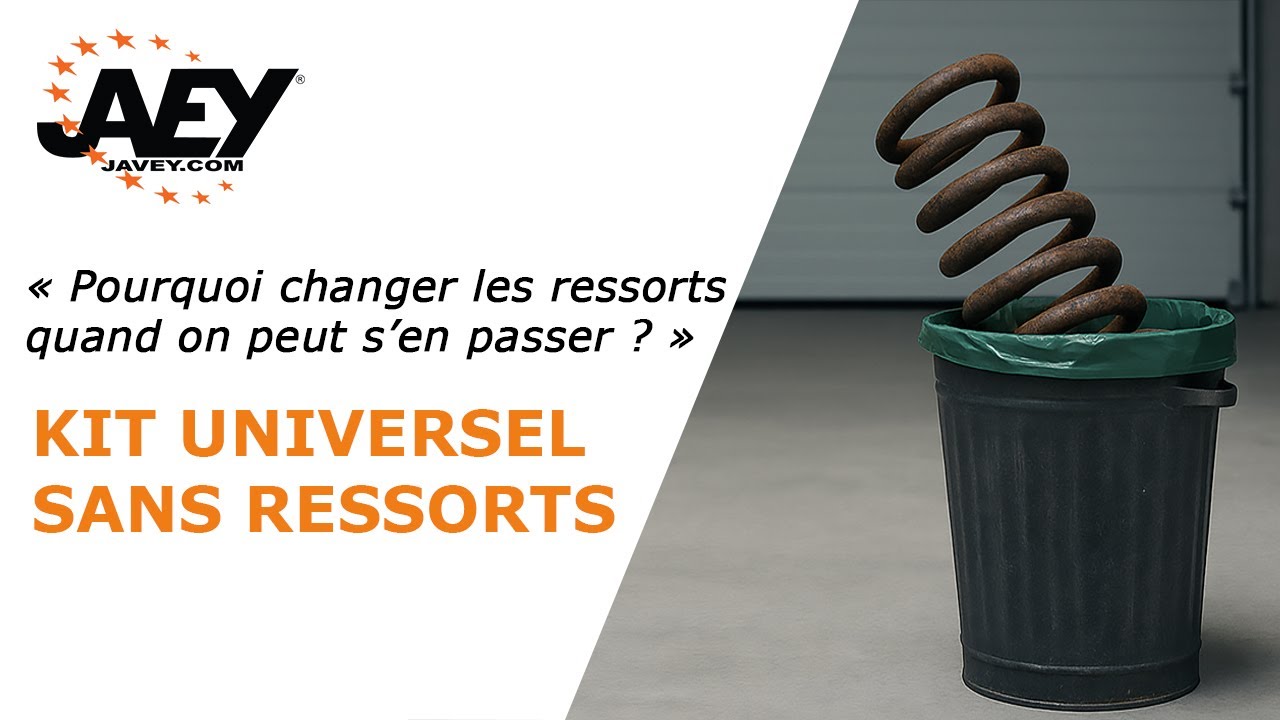 Kit Universel Sans Ressorts - Dépannage immédiat_Porte sectionnelle Industrielle motorisée