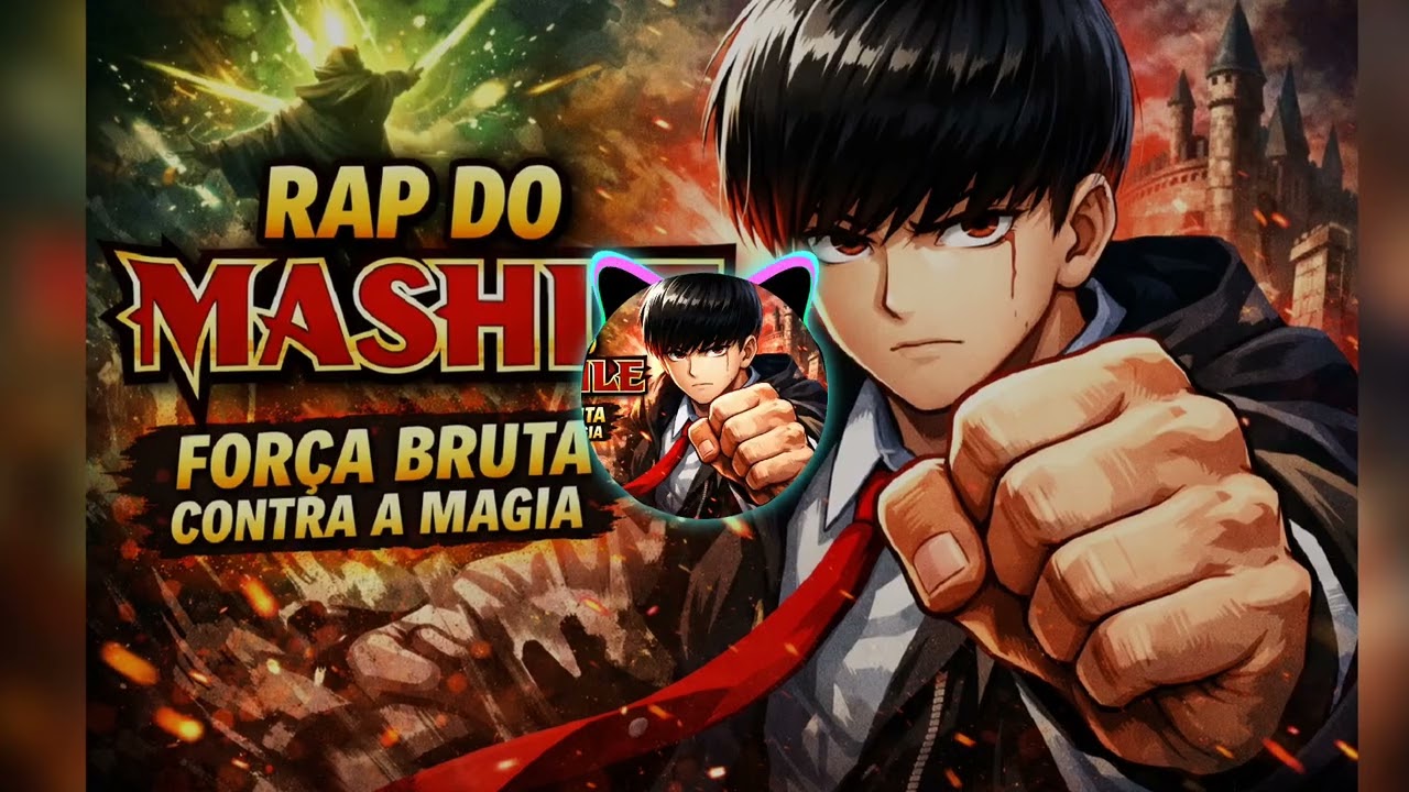 RAP DO MASH (Mashle) | Trap Anime - For&ccedil;a Bruta Contra a Magia