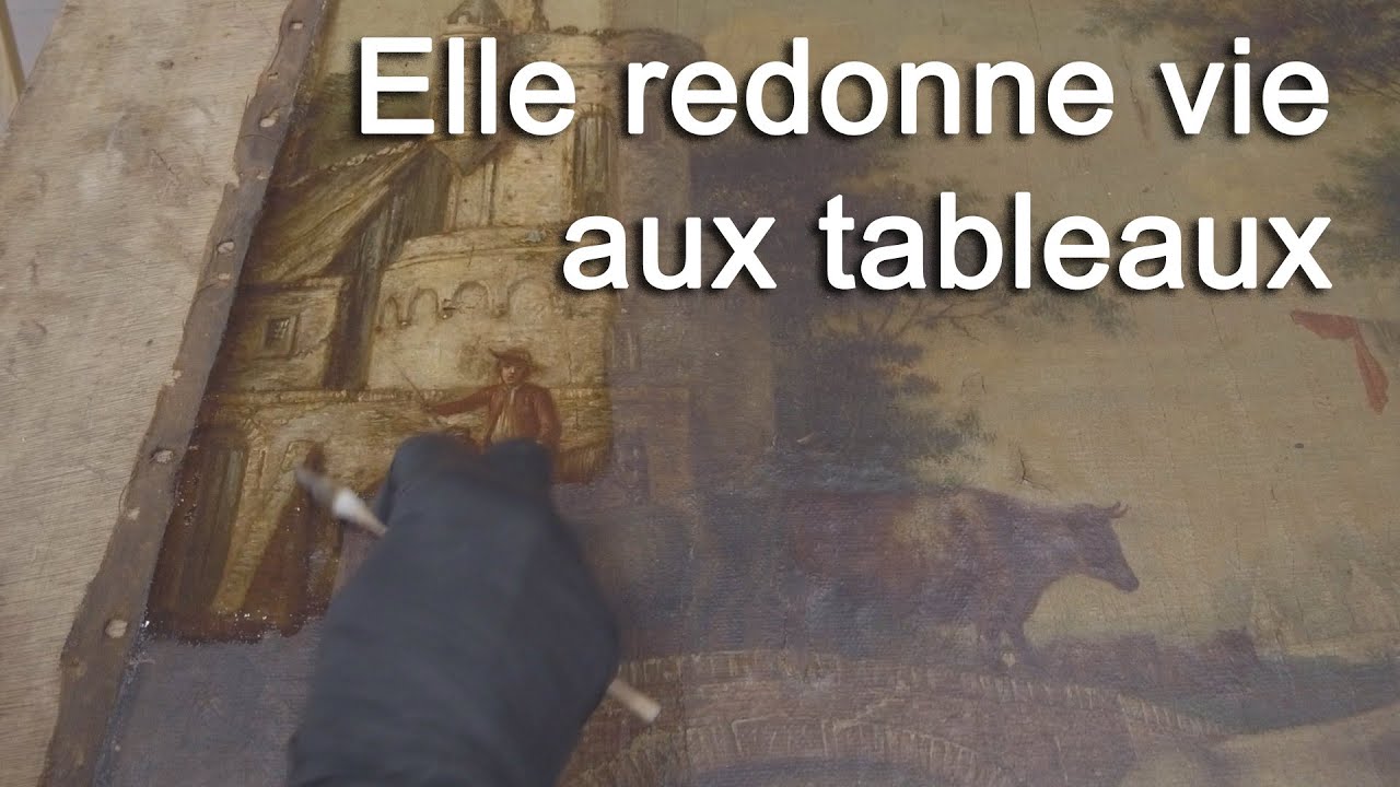 Elle redonne vie aux tableaux Akiko Kanasugi  #tvsevreetmaine