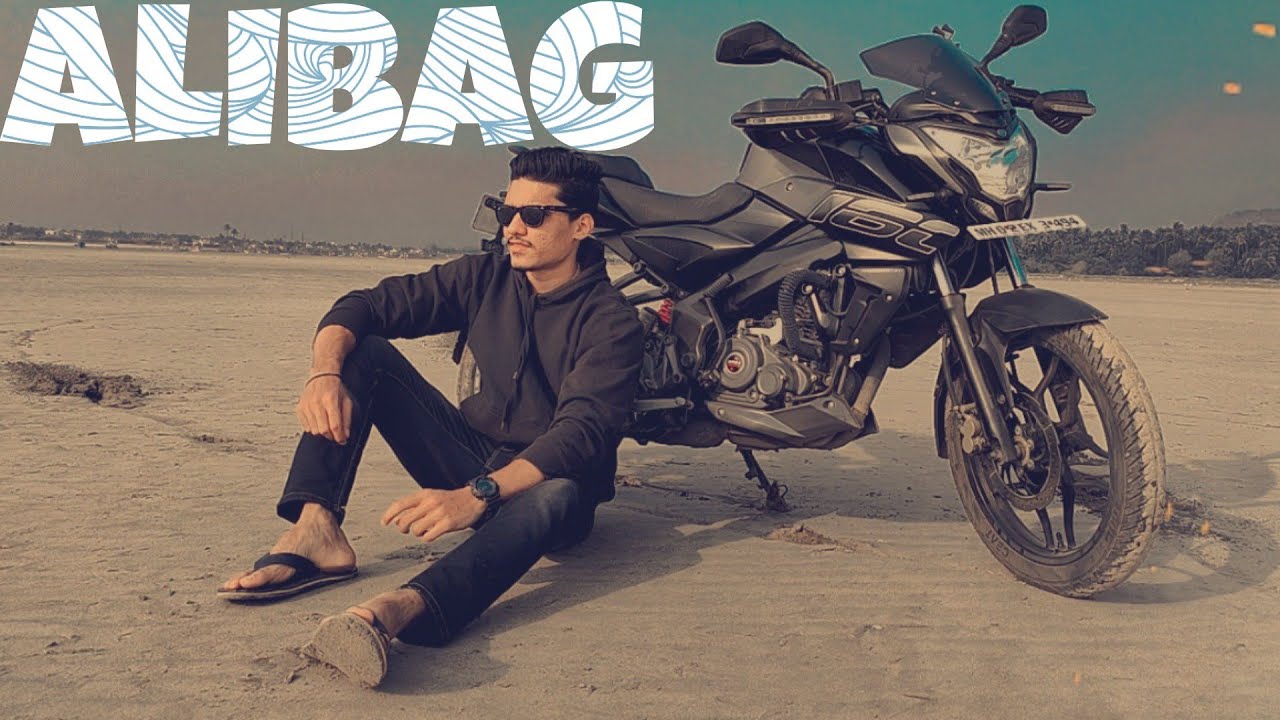Mumbai to alibag bike ride / moto vlog 2020