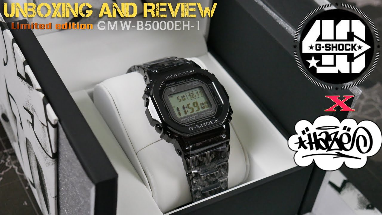 GMW-B5000EH-1 ( GSHOCK x Eric Haze) รุ่นพิเศษฉลอง40ปี GSHOCK