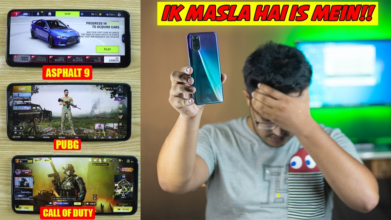 OPPO A92 GAMING REVIEW | 8GB RAM KA KAMAL!!!🔥