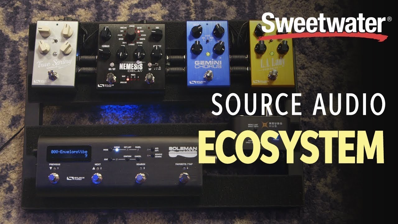 Source Audio Effects Pedals Overview