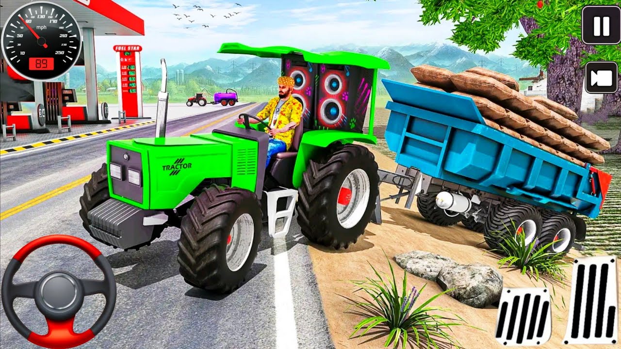 Real Tractor Games 2026 | Современная видеоигра про вождение фермерского трактора | Геймплей на A...