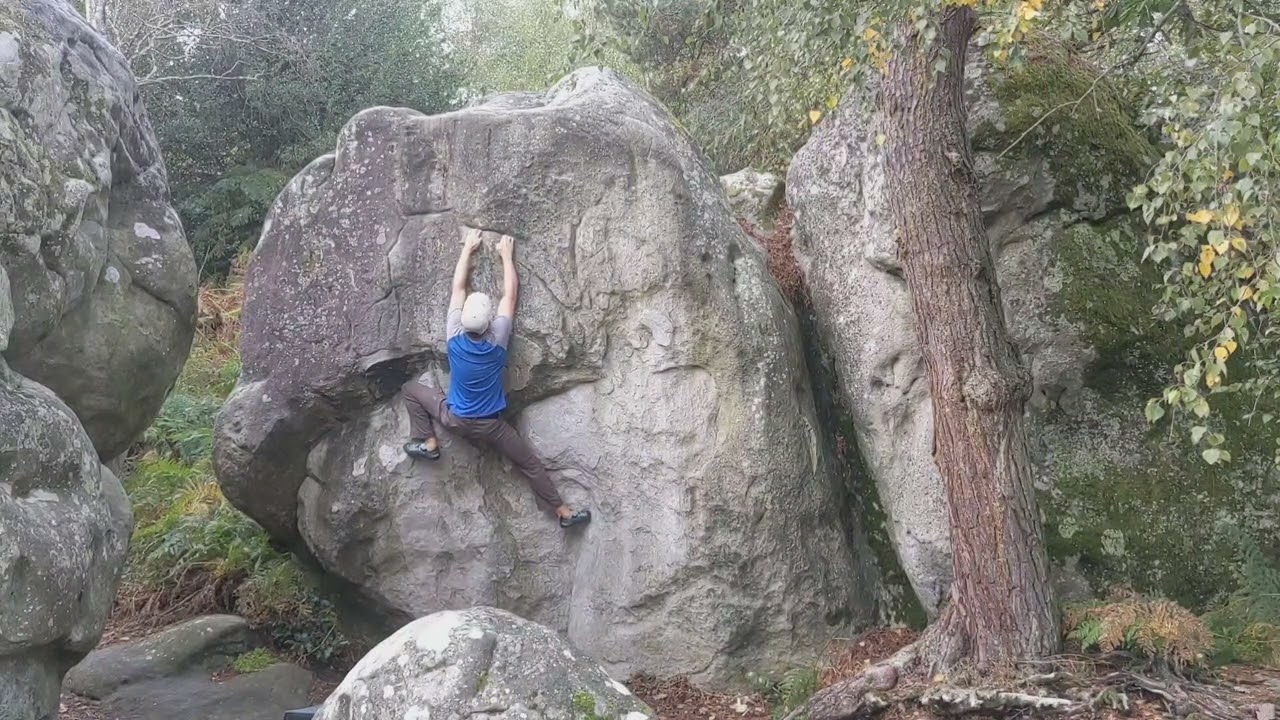 Échec et Mat (6a) Rocher Canon, Fontainebleau