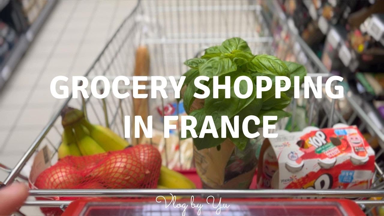 Grocery Shopping 🛒 in France 🇫🇷 in May . French Supermarket May Edition with Price.
