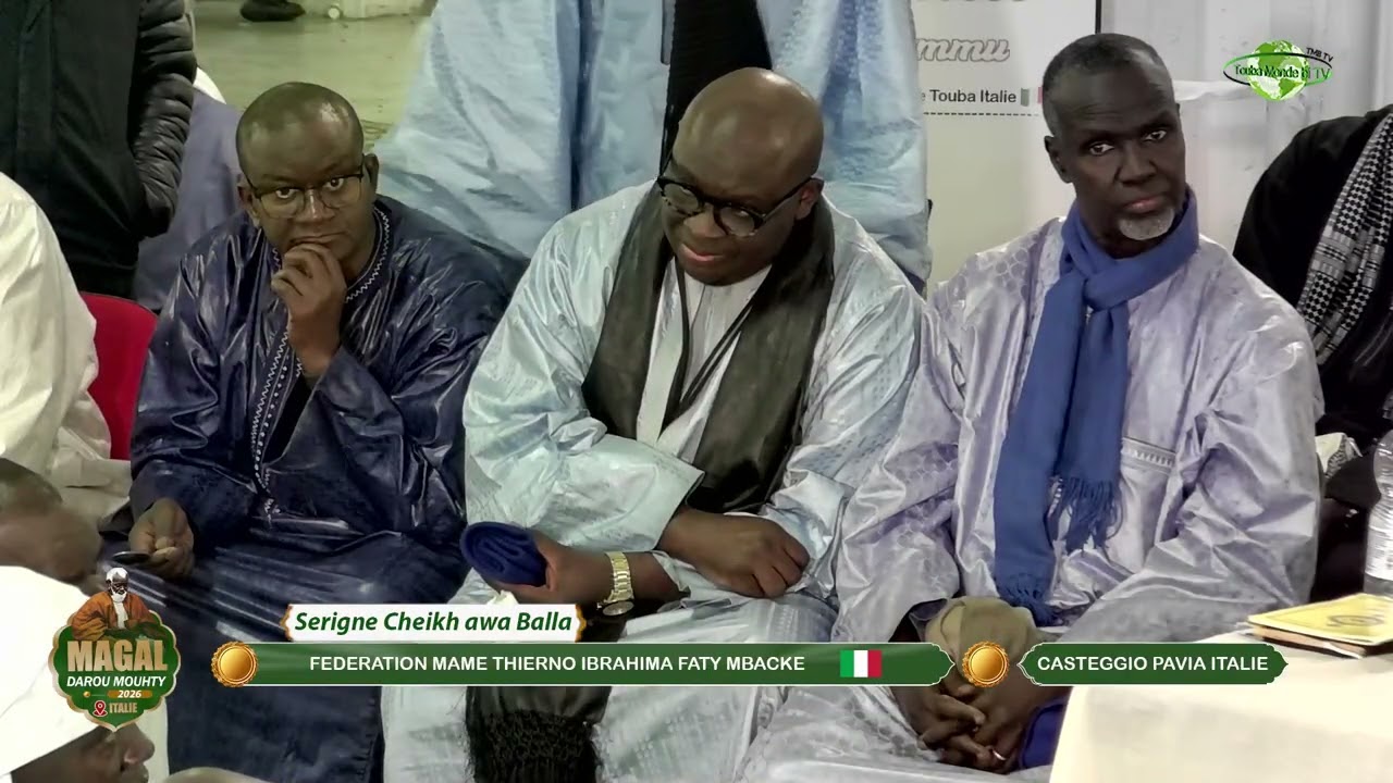 Serigne Cheikh awa Balla Magal Darou Moukhty Fédération Mame Thierno Ibrahima Faty Mbacke 14 février