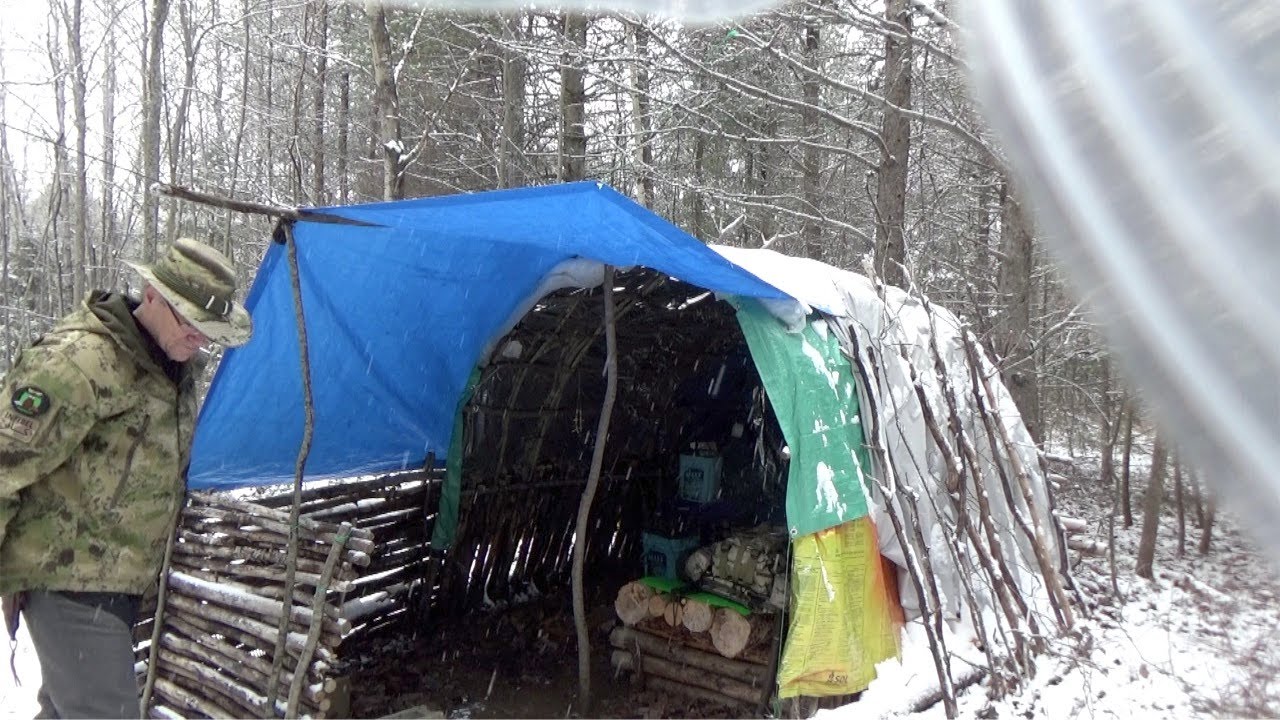 Morning Coffee at the Hoop Shelter