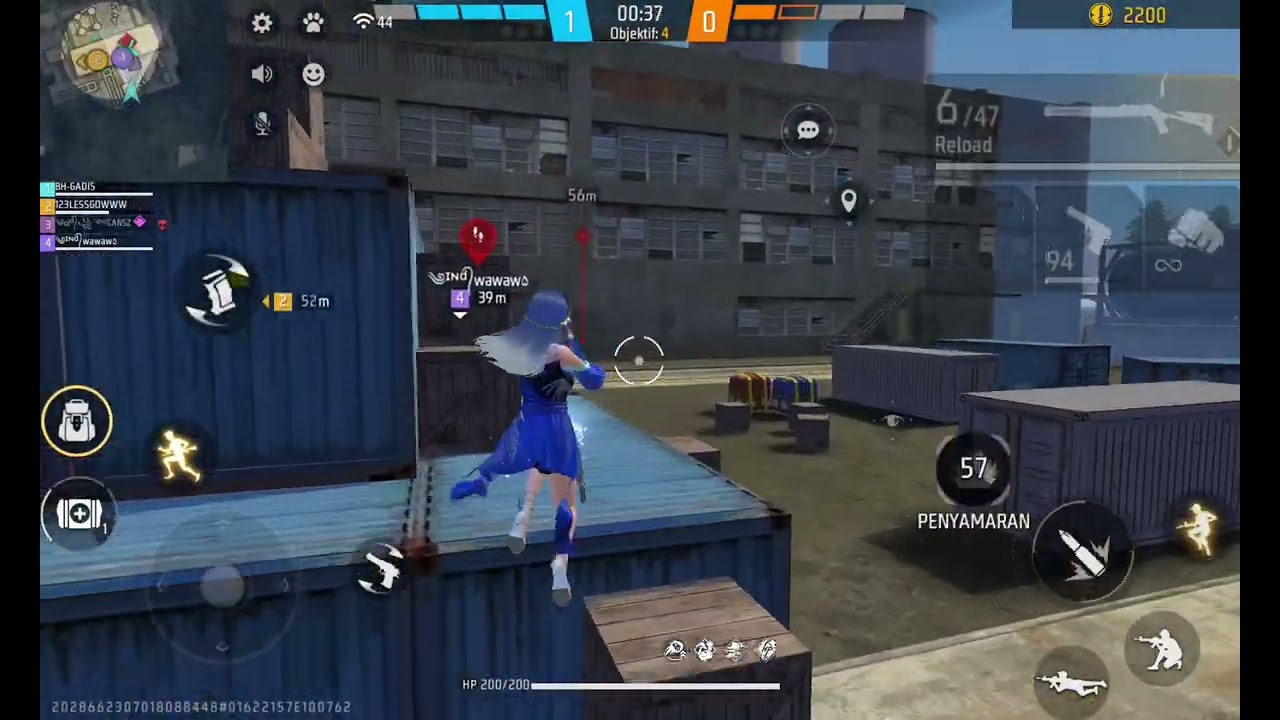 Sedang Tidak semangat main game free fire sampe hampir gak dikasih kill😞😱😱🔥🔥