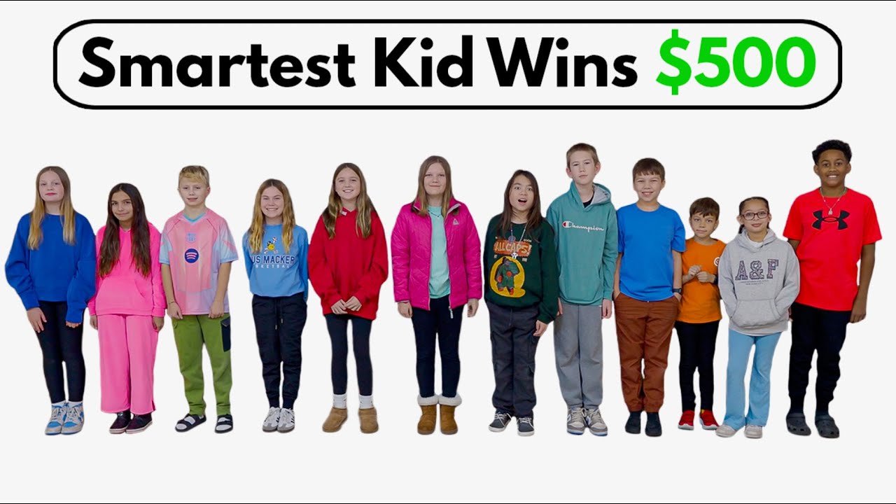 12 Kids vs General Knowledge Quiz