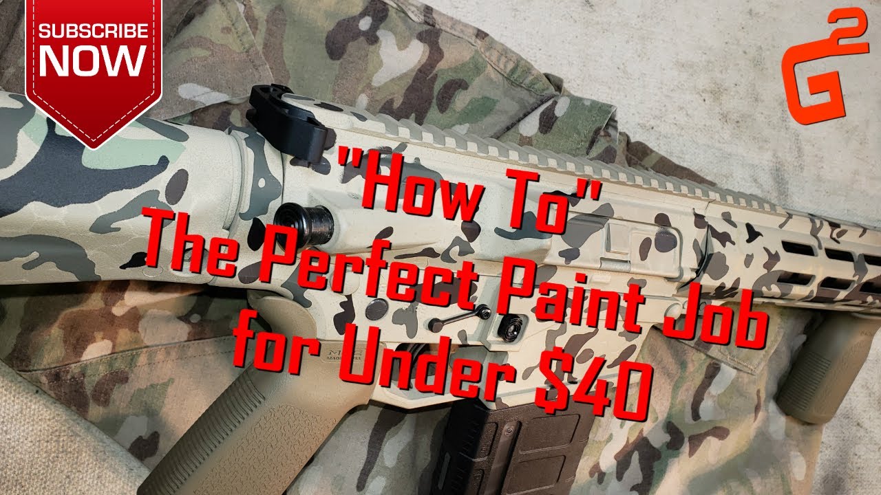 DIY Rifle & Gun Camouflage