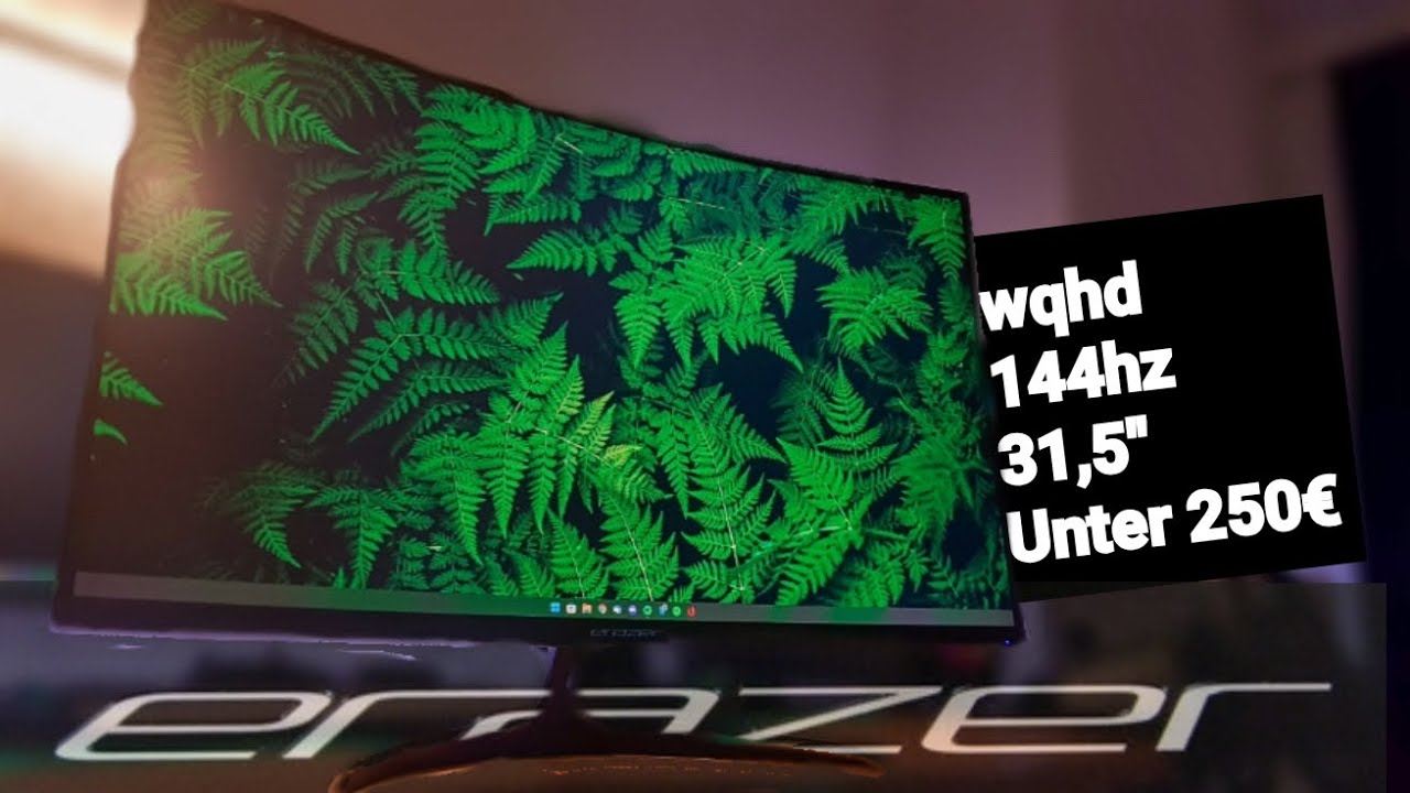 Der beste Monitor unter 250€?! | Monitor Unboxing