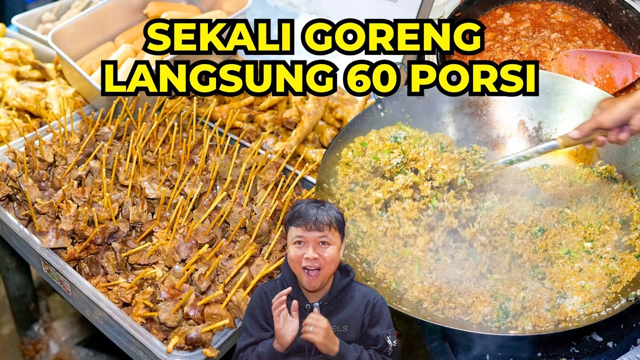 Nasi Goreng Ayam Merah Khas Dieng, Sekali Goreng Langsung 60 Porsi!