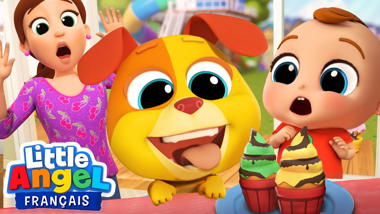 Bingo le chien fait des b&ecirc;tises | Comptines pour Enfants | Little Angel Fran&ccedil;ais