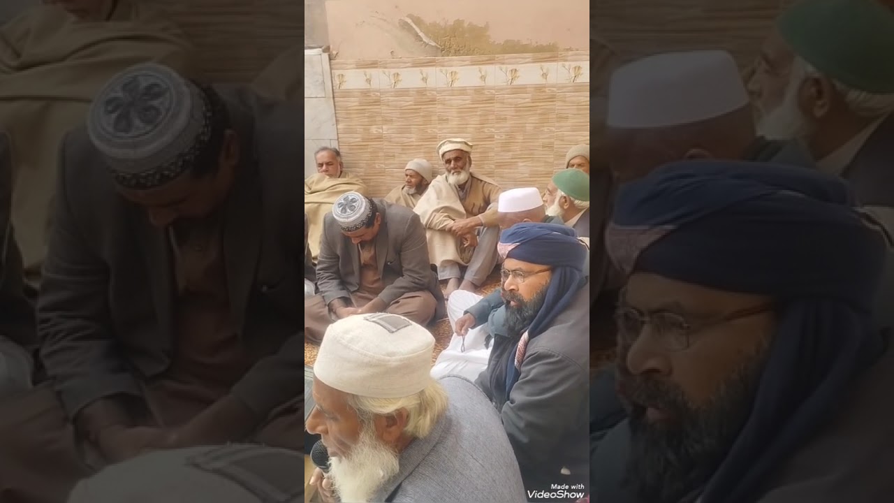 Mehfal e durood at nisar Ahmad khan house Mari kanjoor Attock 